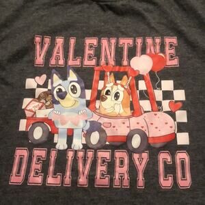 Bluey Valentine's Day Women's Medium Shirt Bluey & Bingo